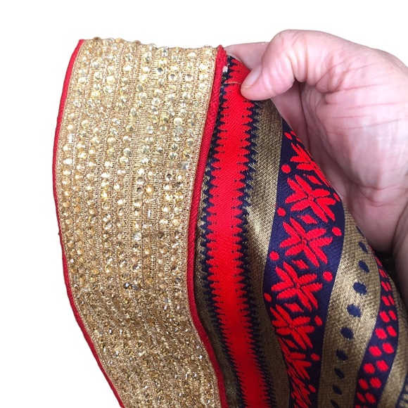 Traditional Red & Gold Dress Made in India size 8 - Picture 9 of 16